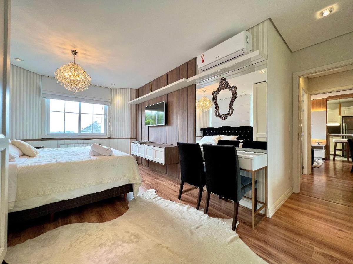 Apartamentos Condado Homelland Centro By Achei Gramado Dış mekan fotoğraf